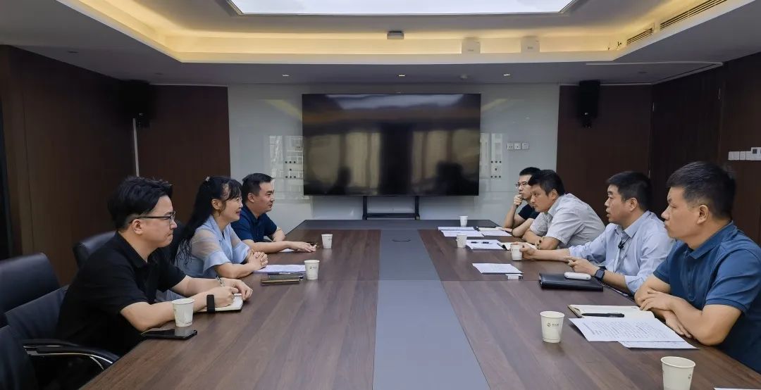 公司與經(jīng)開渭北發(fā)展集團、渭北建設(shè)集團座談交流